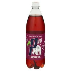 Polar Soda, Raspberry Lime - 33.8 fl oz