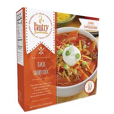 slide 1 of 1, Pantry Favorites Taco Soup Mix, 1.37 oz