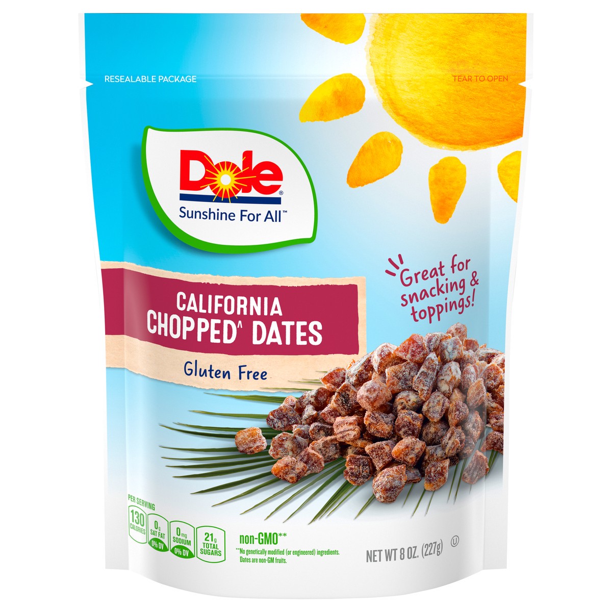 slide 7 of 11, Dole Dates Chopped 8Oz, 1 ct