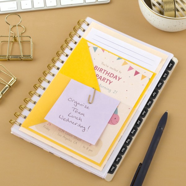 slide 10 of 10, Cambridge® Jeannie 2026 Weekly Monthly Planner, Small, 5 1/2"" x 8 1/2"", 1 ct