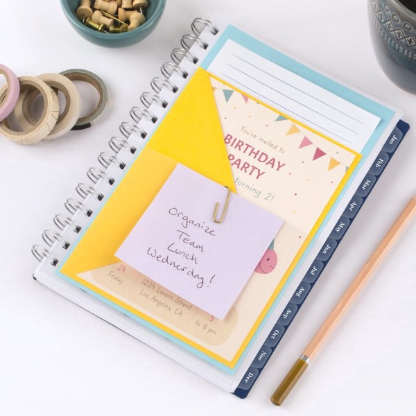 slide 10 of 10, Cambridge® Apex 2026 Weekly Monthly Planner, Small, 5 1/2"" x 8 1/2"", 1 ct