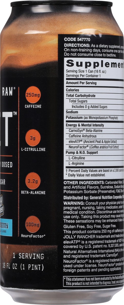 slide 2 of 9, Beyond Raw Dietary Supplement, Blue Raspberry - 16 fl oz, 16 fl oz