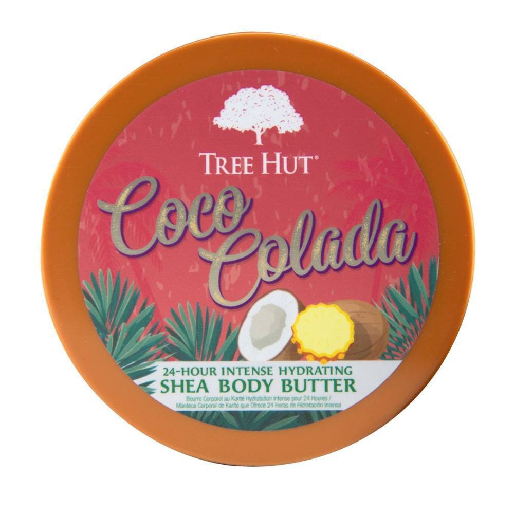 slide 2 of 6, Tree Hut Coco Colada Shea Body Butter, 7 oz