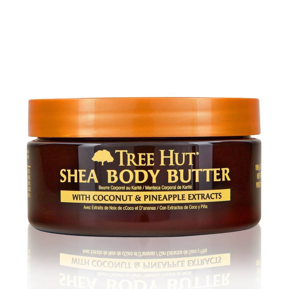 slide 1 of 6, Tree Hut Coco Colada Shea Body Butter, 7 oz