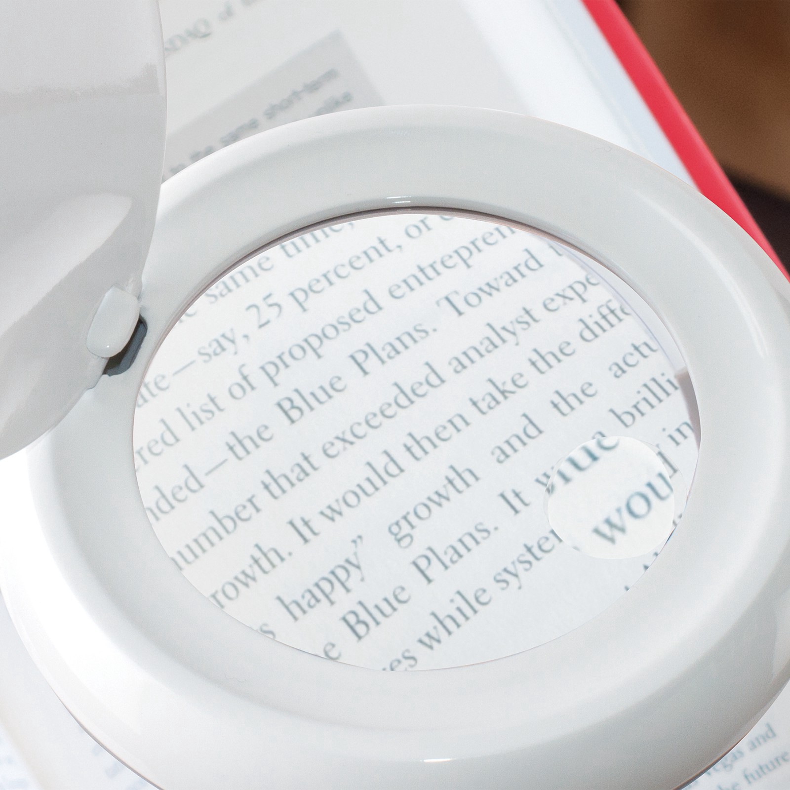 slide 4 of 9, Ott Lite Ottlite Space-Saving Led Magnifier Desk Lamp, 3 in