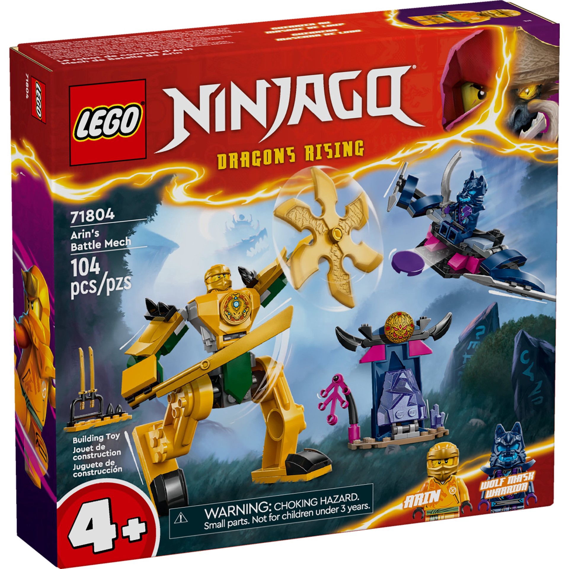slide 1 of 21, LEGO Ninjago Arin's Battle Mech Set, 1 ct