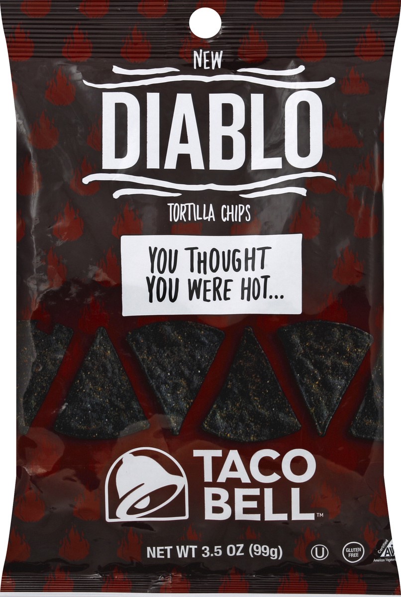 slide 1 of 6, Taco Bell Tortilla Chips 3.5 oz, 3.5 oz