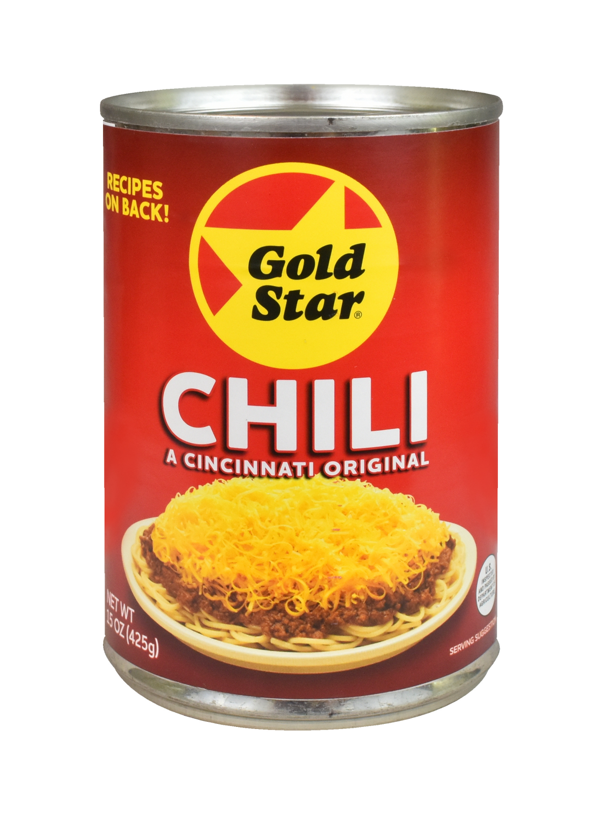 slide 1 of 1, Gold Star Original Cincinnati Style Chilli, 15 oz