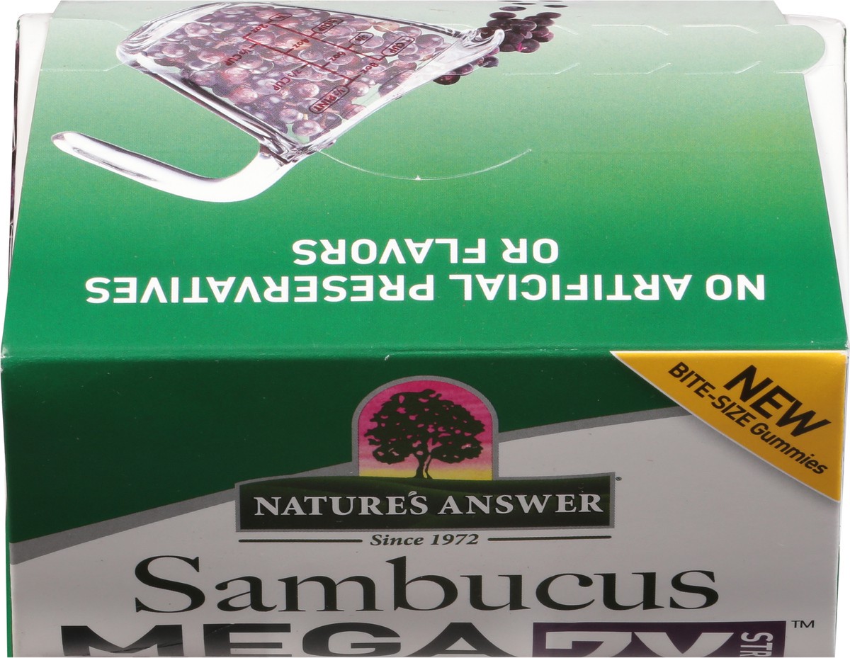 slide 9 of 9, Nature's Answer Sambucus Mega Gummies, 30 ct