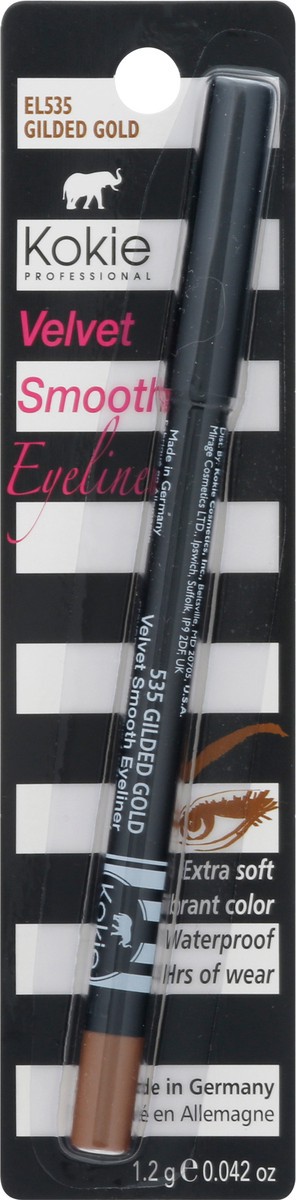 slide 6 of 9, Kokie Gilded Gold EL535 Velvet Smooth Eyeliner 0.042 oz, 1 ct