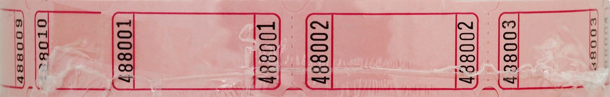 slide 6 of 10, Indiana Ticket Co. Blank Single Ticket Roll 1 ea, 1 ct