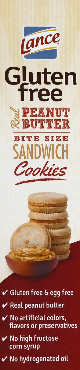 slide 3 of 4, Lance Gluten Free Peanut Butter Sandwich Cookie, 5 oz