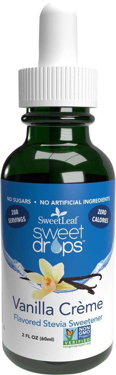 slide 3 of 5, SweetLeaf Sweetleaf Sweet Drops, Vanilla Crme Liquid Stevia, 2 oz