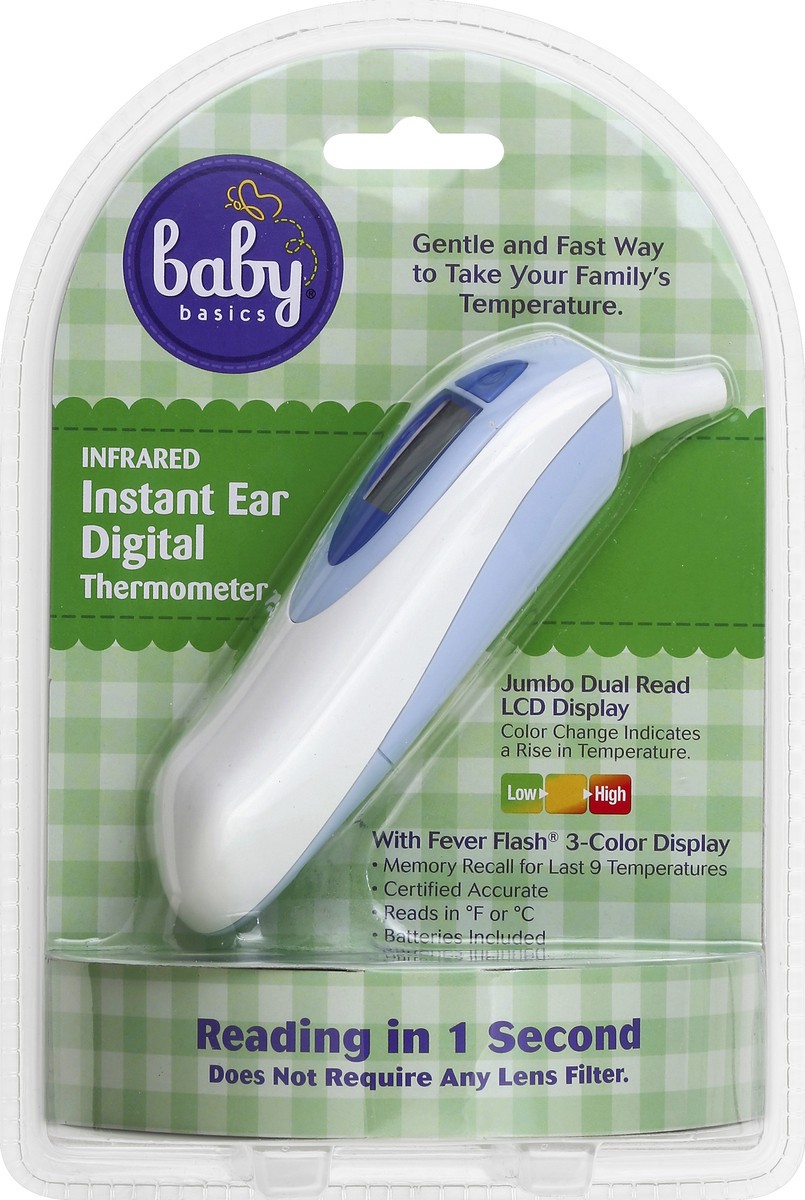 slide 1 of 7, Baby Basics Thermometer 1 ea, 1 ct