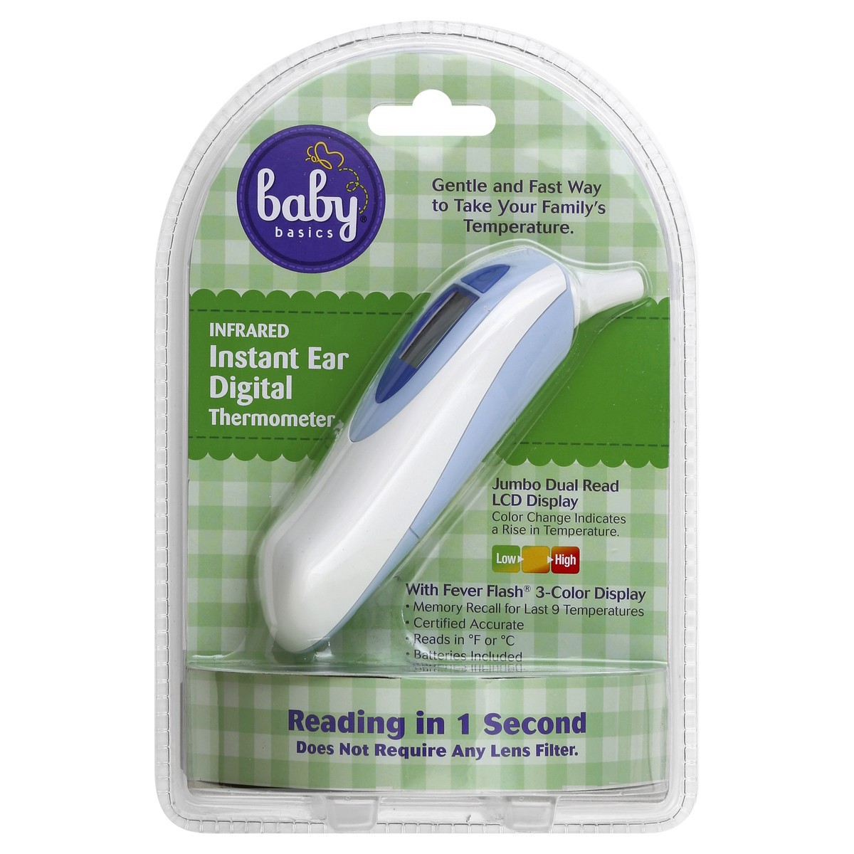 slide 4 of 7, Baby Basics Thermometer 1 ea, 1 ct