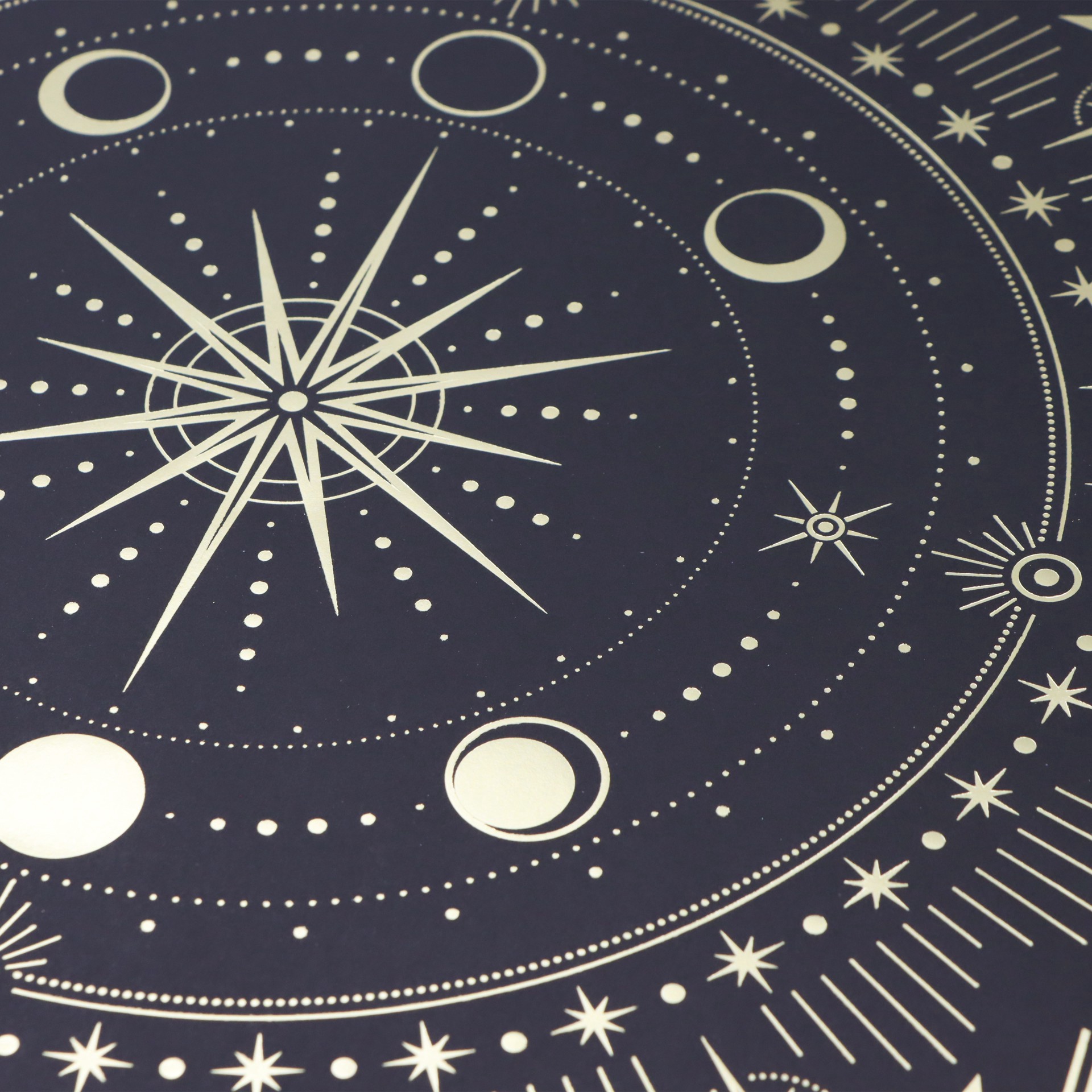 slide 2 of 3, 12" X 12" Black & Gold Celestial Cardstock Paper By Recollections, 12 in x 12 in