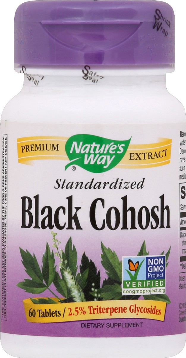 slide 1 of 5, Nature's Way Black Cohosh 60 ea, 1 ct