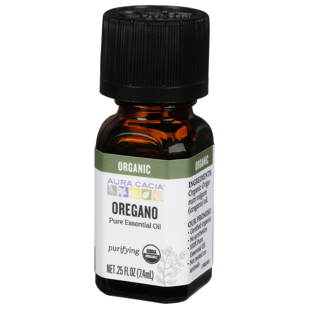 slide 4 of 11, Aura Cacia Purifying Organic Oregano Pure Essential Oil 0.25 fl oz, 0.25 fl oz