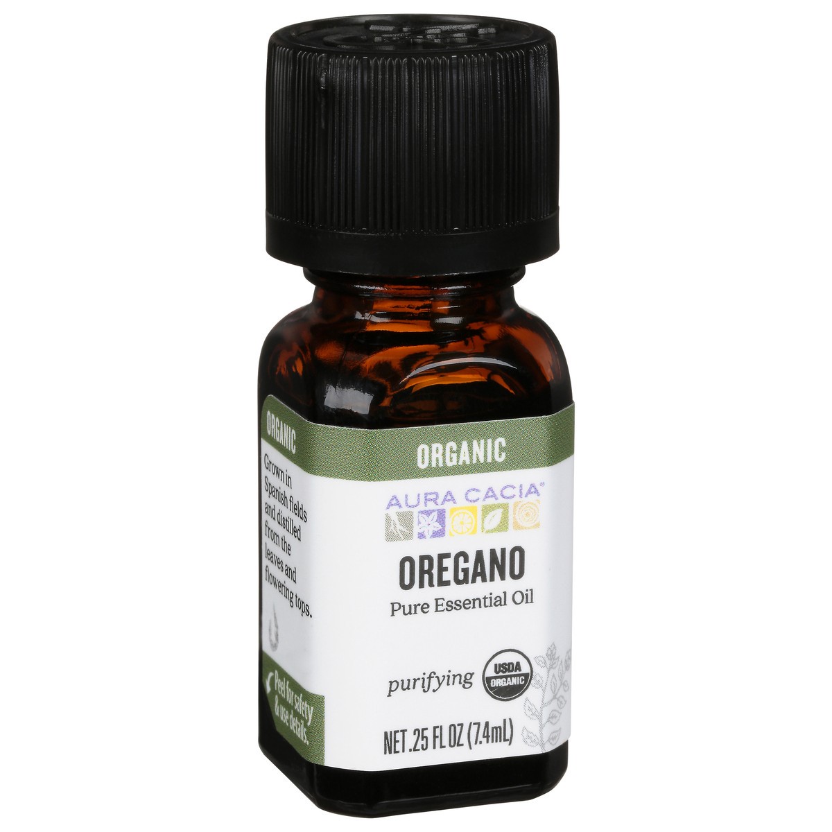 slide 2 of 11, Aura Cacia Purifying Organic Oregano Pure Essential Oil 0.25 fl oz, 0.25 fl oz