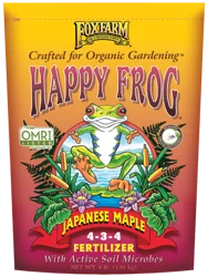 FoxFarm Happy Frog Japanese Maple Plant Food Tree Fertilizer Mix