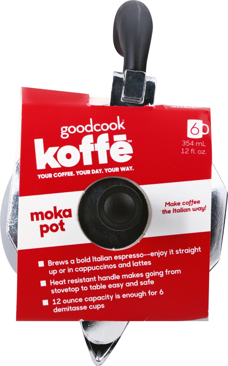 slide 10 of 11, Good Cook 6 Cup Moka Express, 6 ct