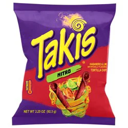 Takis Extreme Nitro Tortilla Chips 3.25 oz