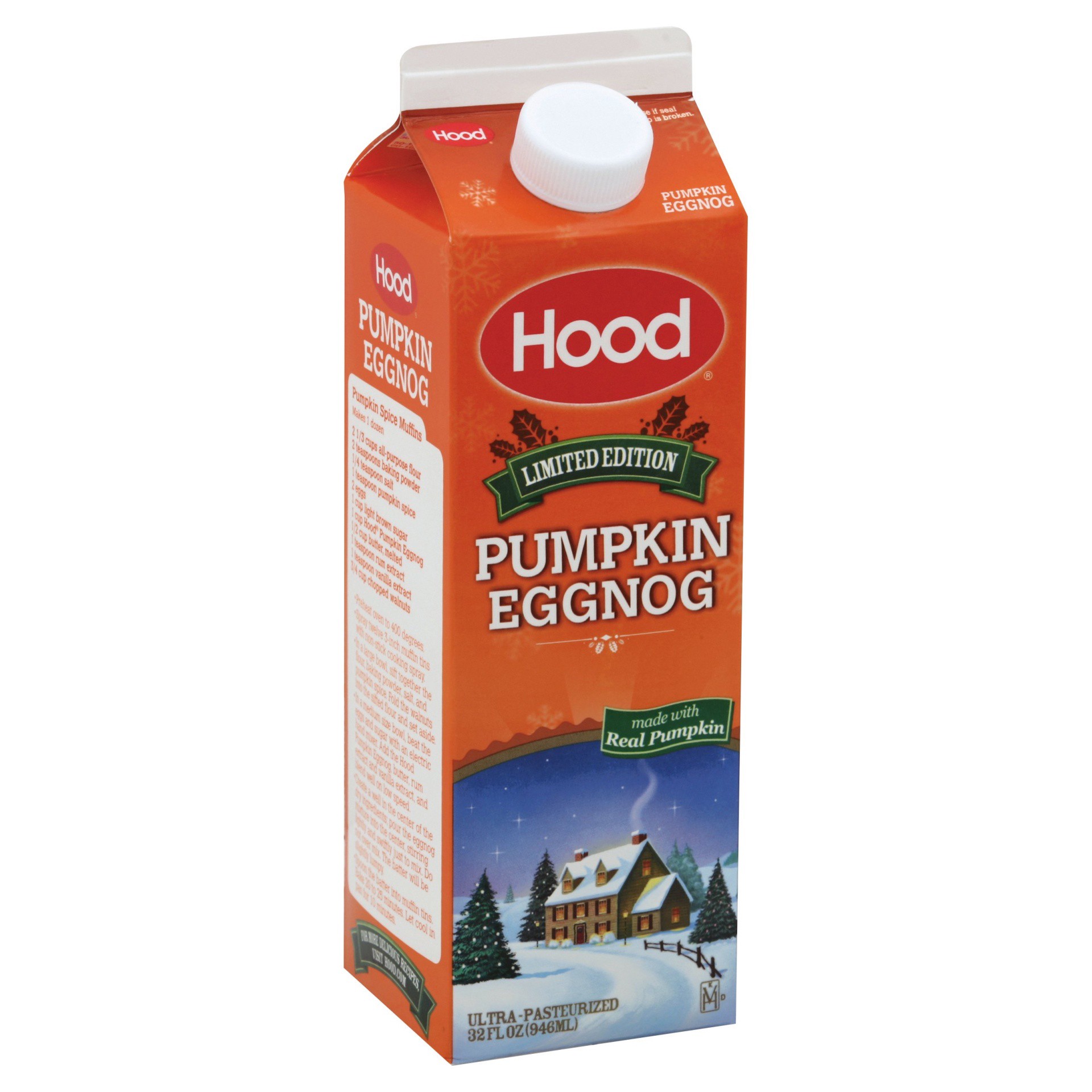 slide 1 of 10, Hood Pumpkin Eggnog, 32 oz, 32 oz