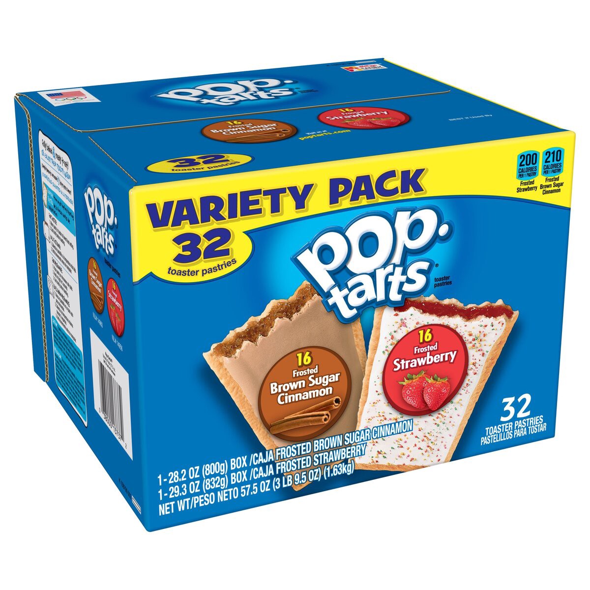 slide 2 of 9, Pop-Tarts Toaster Pastries, 57.50 oz