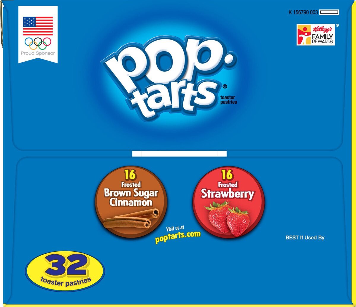 slide 5 of 9, Pop-Tarts Toaster Pastries, 57.50 oz