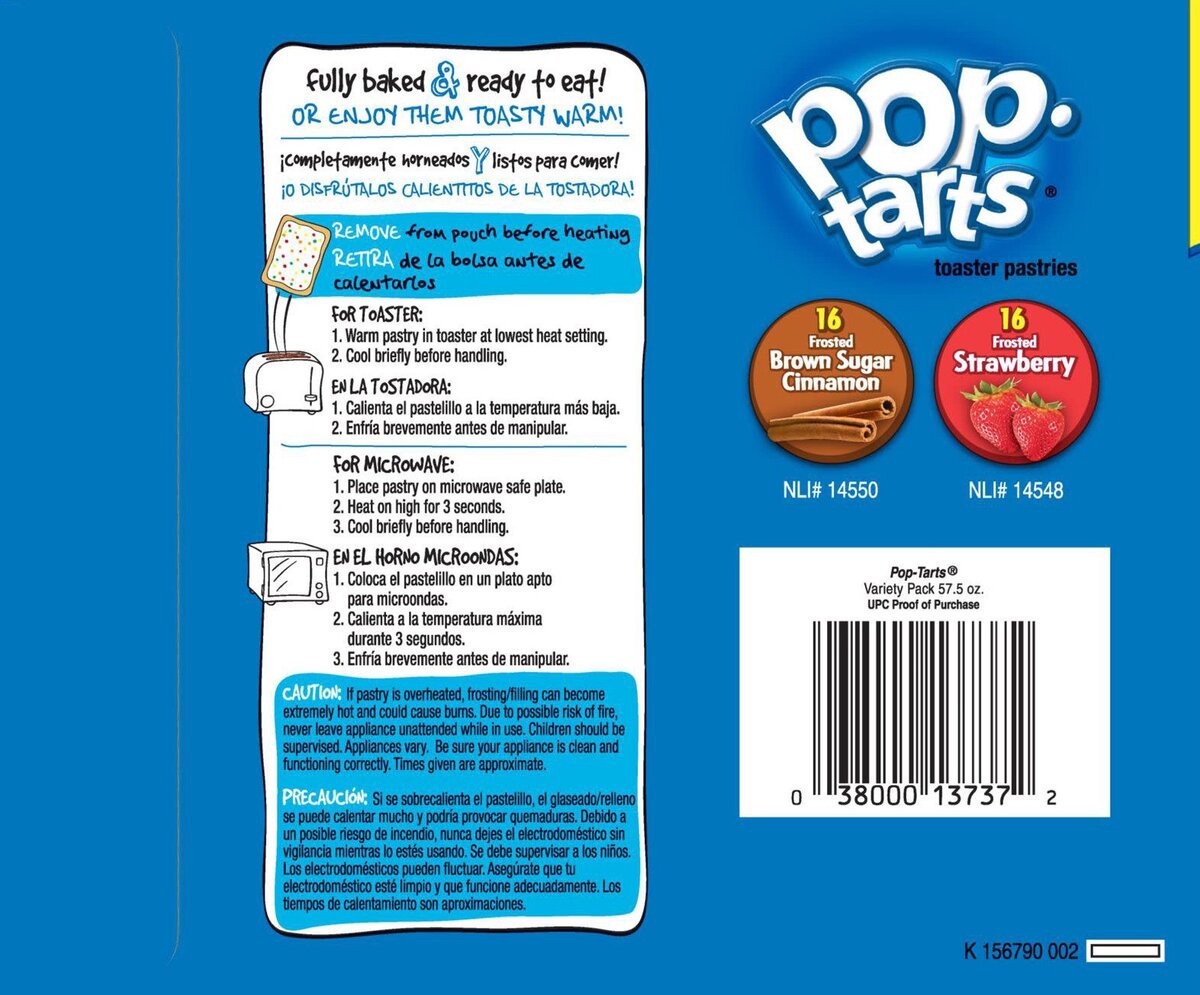 slide 6 of 9, Pop-Tarts Toaster Pastries, 57.50 oz