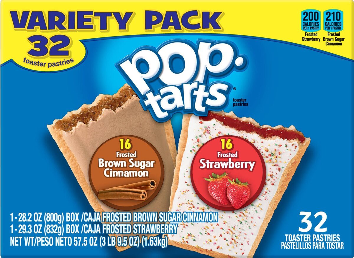 slide 8 of 9, Pop-Tarts Toaster Pastries, 57.50 oz