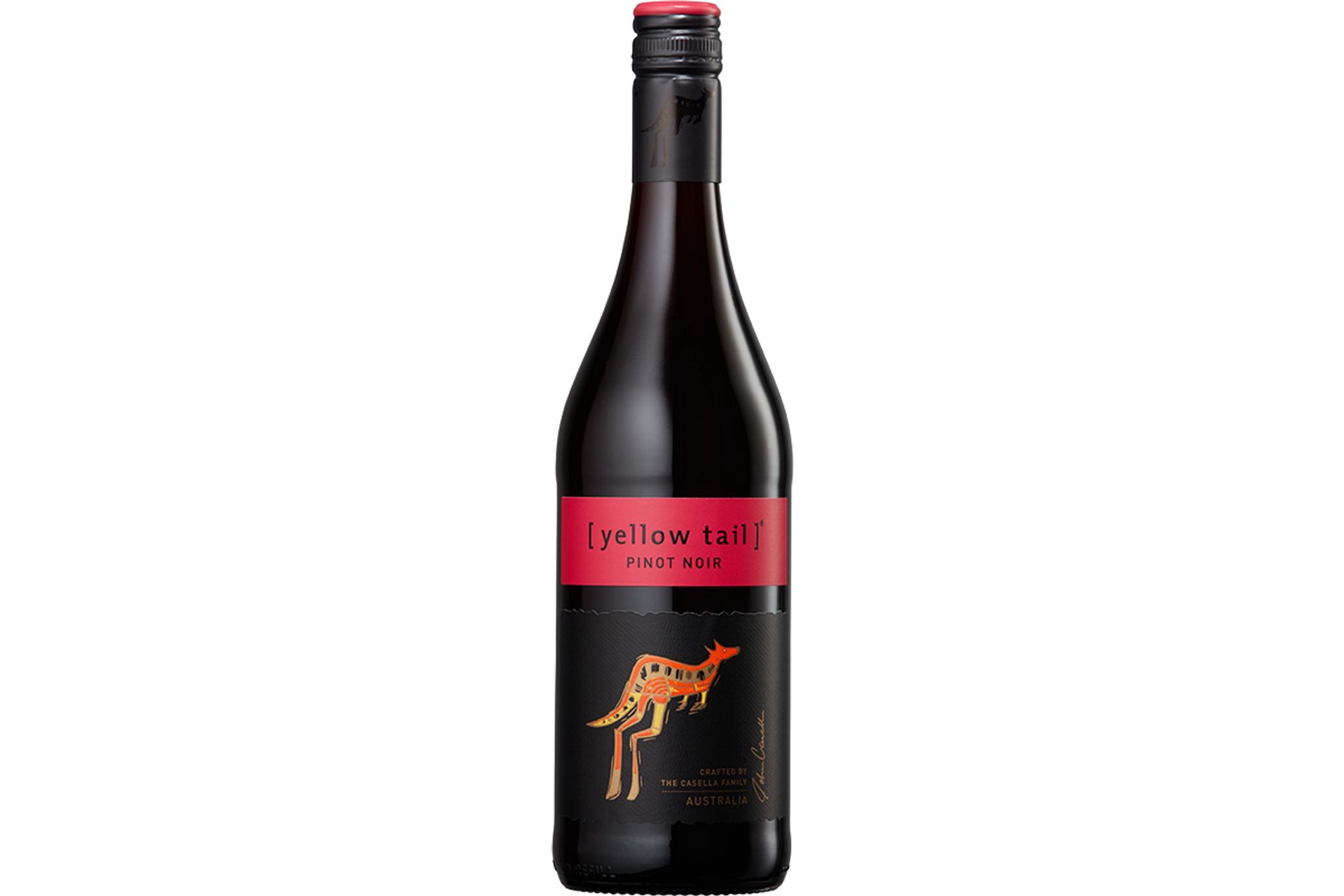 slide 1 of 4, [yellow tail] Yellow Tail Pinot Noir, 750ml, 750 ml