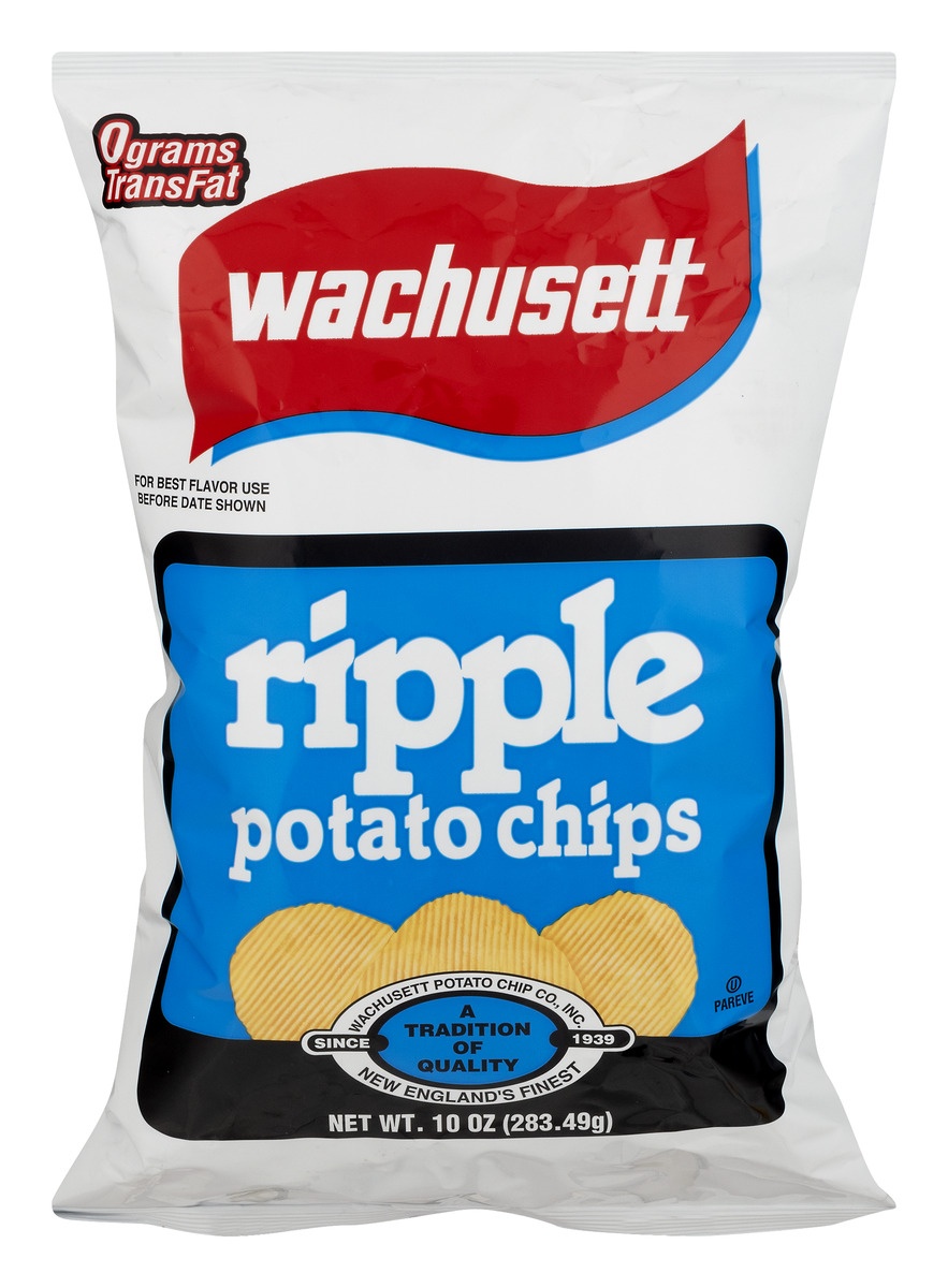 slide 1 of 1, Wachusett Ripple Chips, 10 oz