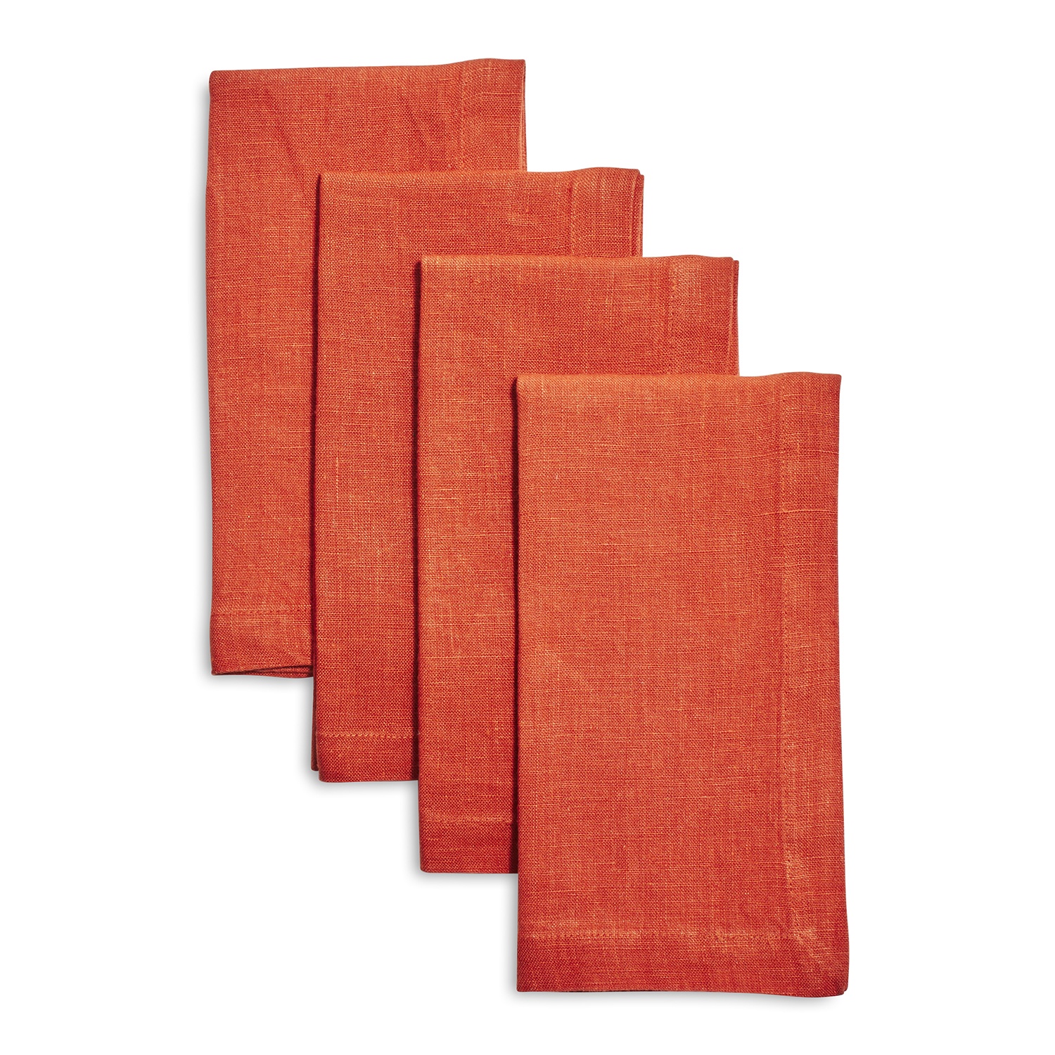 slide 1 of 1, Sur La Table Linen Napkins, Rust, 4 ct