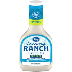 Kroger Fat Free Creamy Ranch Dressing