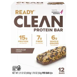 Ready Clean Chocolate Chip Bar - 12 ct