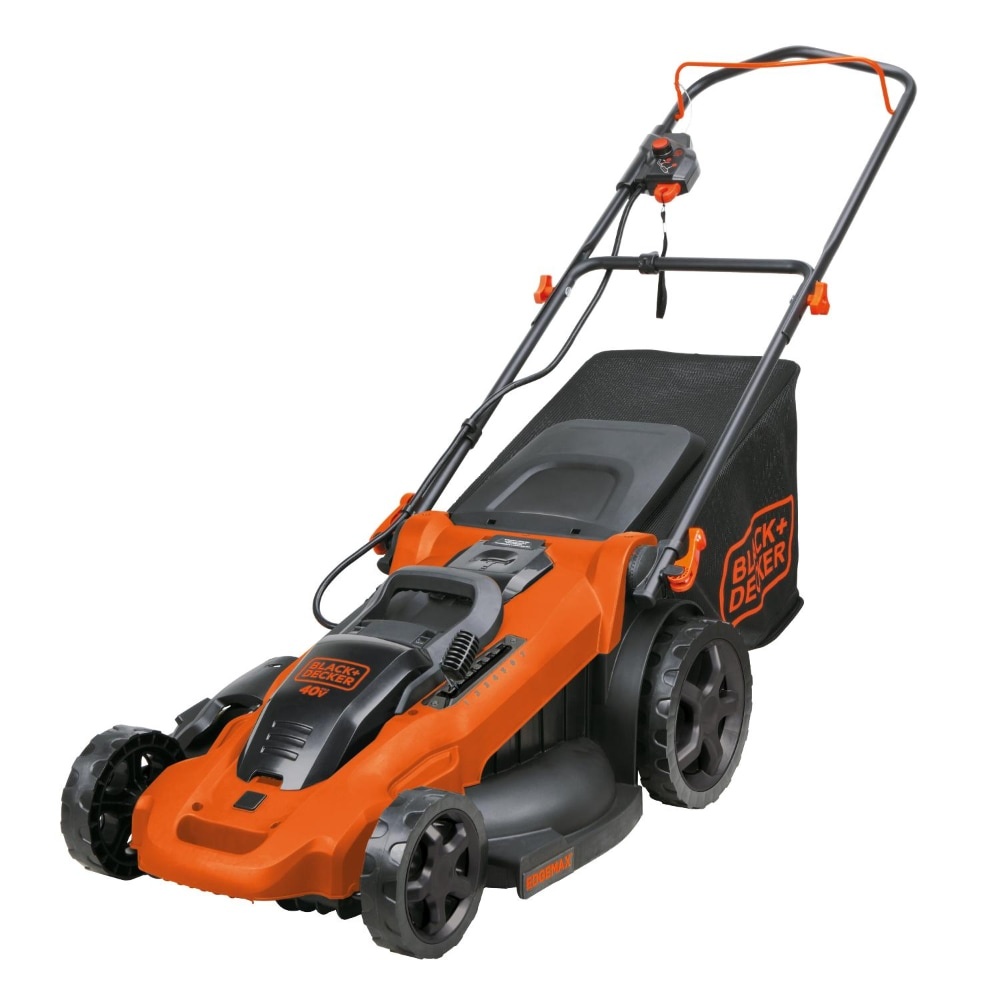slide 1 of 1, BLACK+DECKER Black + Decker 40 Volt Cordless Mower, 20 in