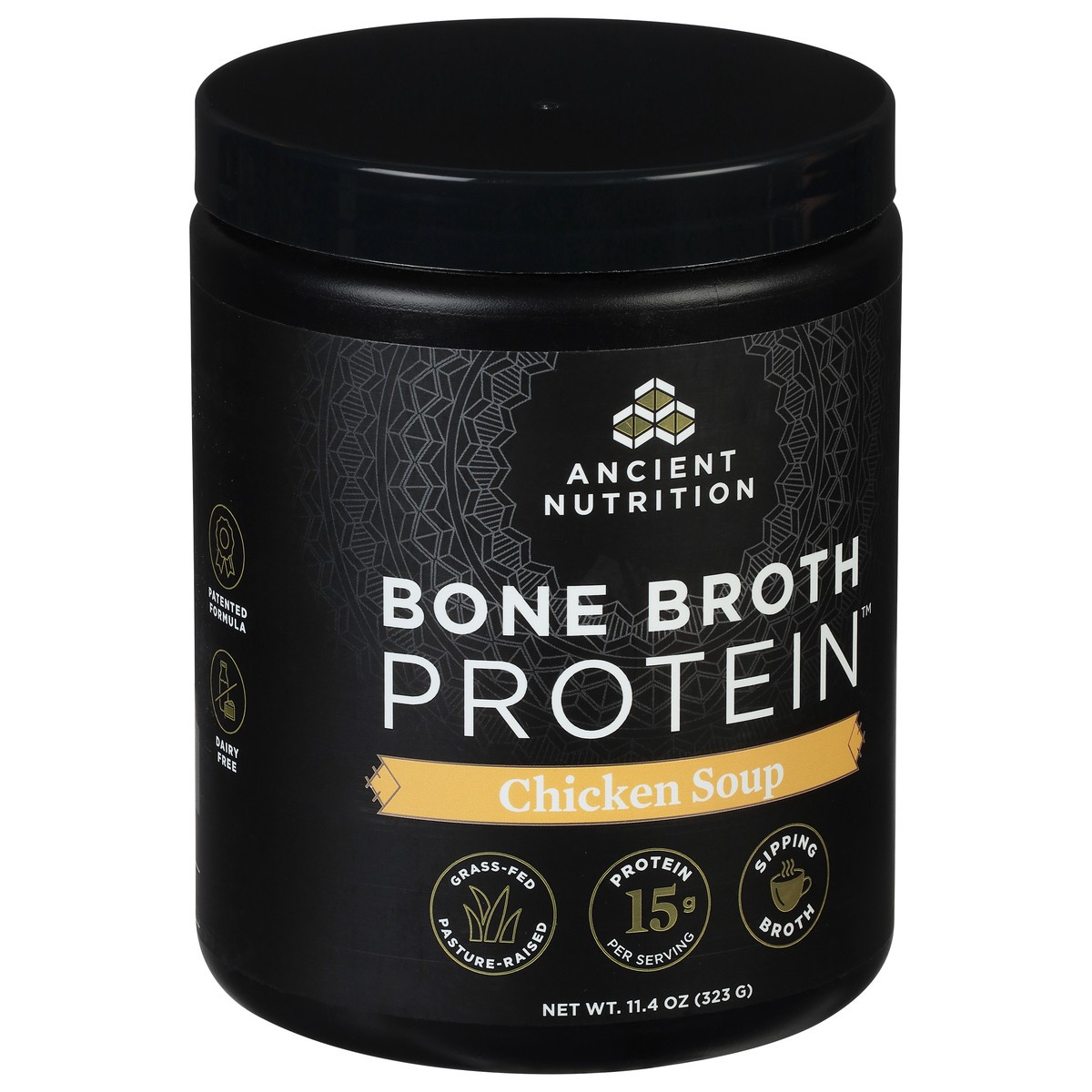 slide 5 of 9, Ancient Nutrition Bone Broth Protein Chicken Soup, 11.7 oz