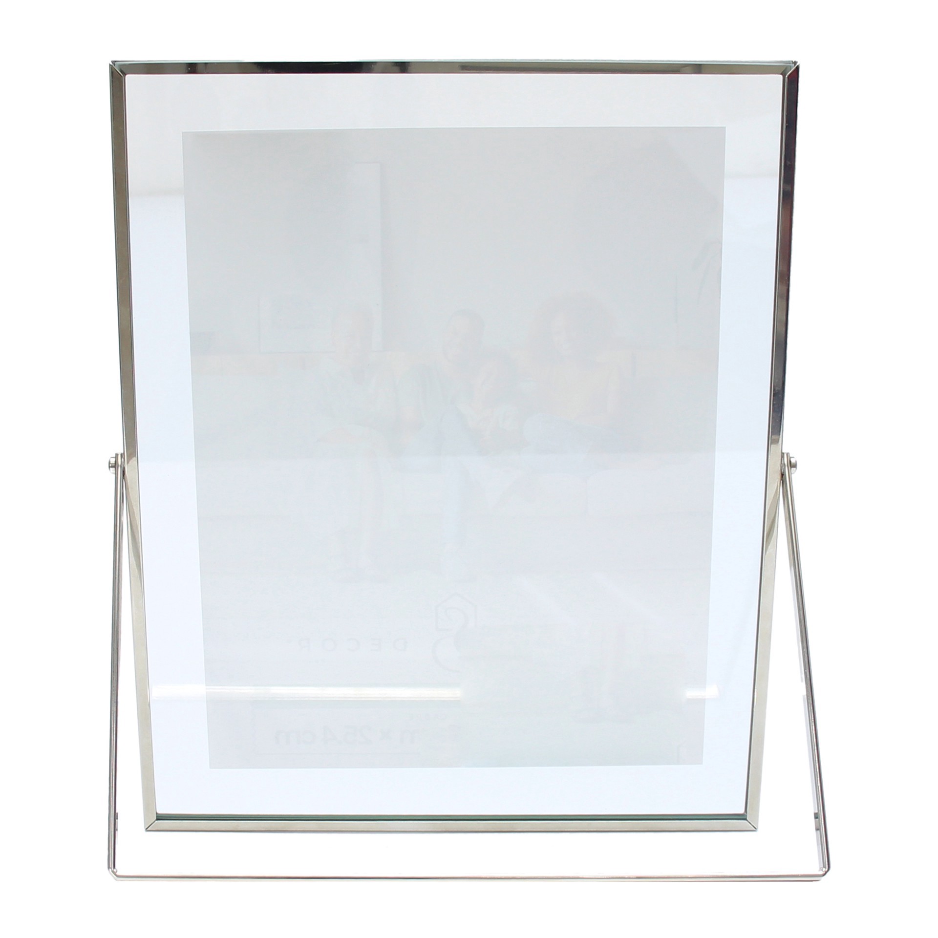 slide 5 of 6, Expressions Silver Metal Tabletop Float Frame By Studio Decor, 8 in x 10 in