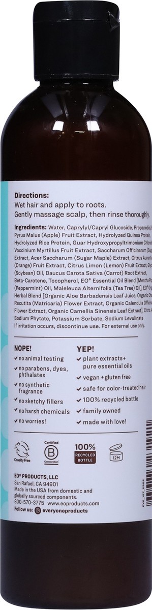 slide 11 of 13, Everyone Peppermint + Tea Tree Power Rinse 8 fl oz, 8 fl oz