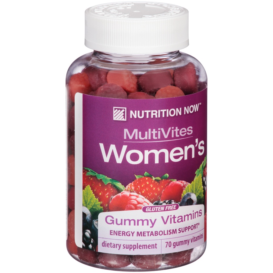 slide 2 of 6, Nutrition Now Women's Multivites Gummy Vitamins, 70 ct