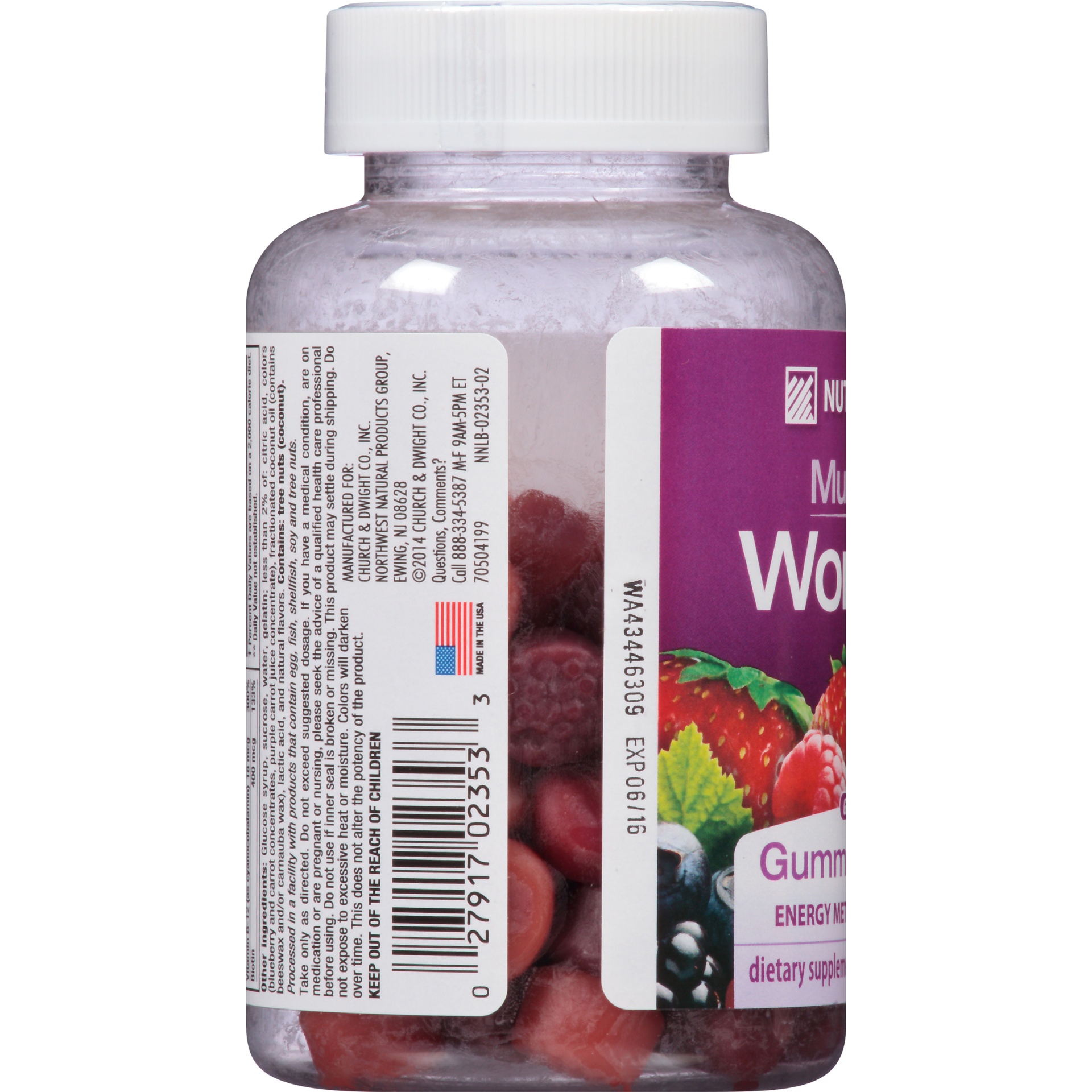 slide 4 of 6, Nutrition Now Women's Multivites Gummy Vitamins, 70 ct