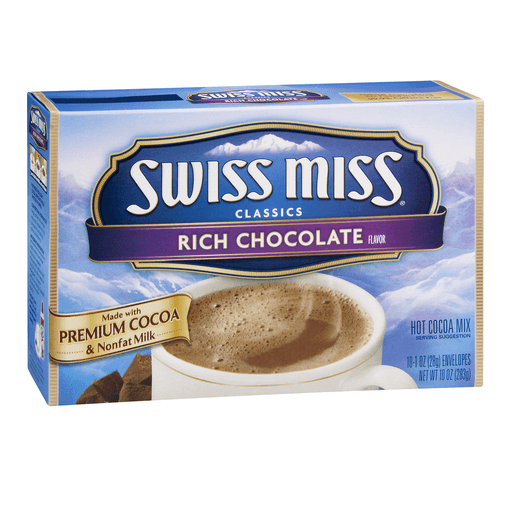 slide 2 of 16, Swiss Miss Classics Rich Chocolate Hot Cocoa Mix, 10 oz