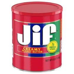 Jif Creamy Peanut Butter, 4-Pound Can