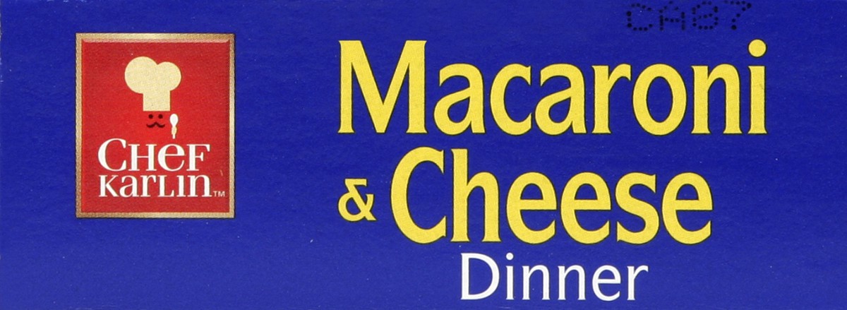 slide 3 of 4, Chef Karlin Macaroni & Cheese Dinner 7.25 oz, 7.25 oz