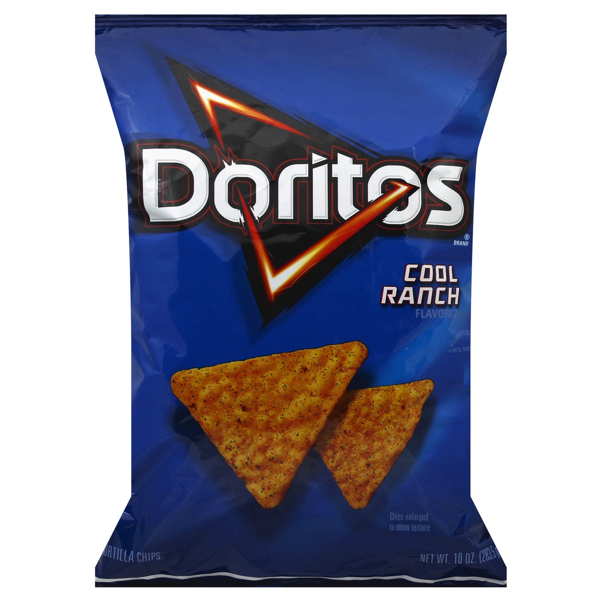 slide 2 of 6, Doritos Cool Ranch Flavored Tortilla Chips, 10 oz