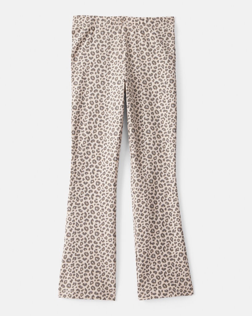 slide 3 of 3, Carter's Carters Girls Cotton Leopard Stretch Flare Leggings Multi 7, 1 ct