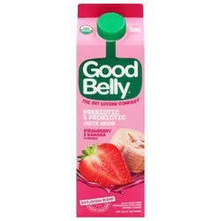 GoodBelly Probiotics Strawberry Banana Juice Drink 1 qt