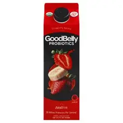 GoodBelly Probiotics Strawberry Banana Juice Drink 1 qt