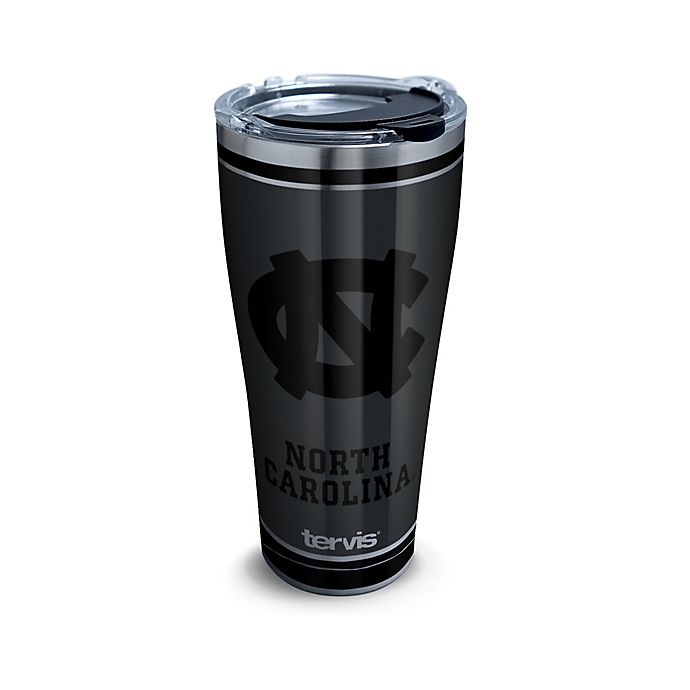 slide 1 of 1, NCAA Tervis University of North Carolina Blackout Stainless Steel Tumbler with Lid, 30 oz